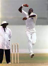 curtly ambrose bowling speed